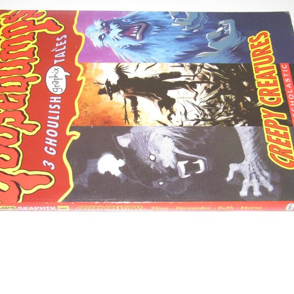 Goosebumps Graphix – Creepy Creatures – R.L. Stine – 3 Ghoulish Tales – Scholast - Picture 2 of 3
